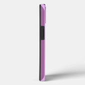 Roze Grijze Verticale Gestreepte Persoonlijke Case-Mate iPhone Case (Achterkant / Rechts)