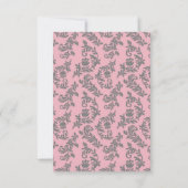 Roze Grijze Wervelkolk Damask RSVP (Achterkant)