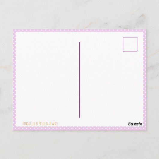 Roze grillige Baby Bird Hatching Dank u Briefkaart (Achterkant)