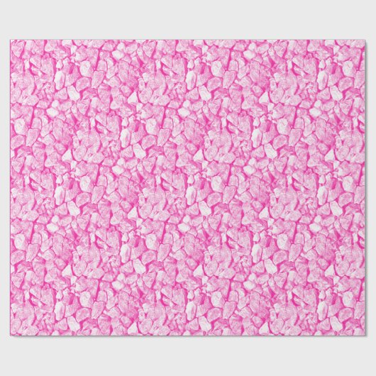 Roze grind cadeaupapier (Vlak)