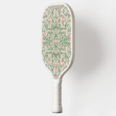 Roze & Groen Bloemen Patroon Chinoiserie Pickleball Paddle (Links)