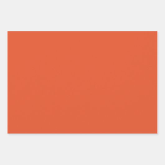 Roze, Groen en Sinaasappel Bloemen en Patroon Inpakpapier Vel (Voorkant 2)