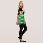 Roze & Groen Gepersonaliseerd Golf Tas (Op model)