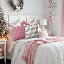 Roze Groen Goud Vrolijk & Heldere Sneeuwvlokken & 