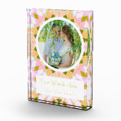 Roze Groen Huwelijk Foto Gift (Rechts)