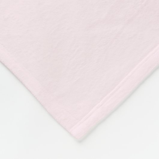 Roze groen laat baby meisje maandelijkse mijlpaal fleece deken (Hoek)