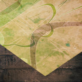 Roze Groen Noodlijdende Pop Art Abstract Bloemen Tissuepapier