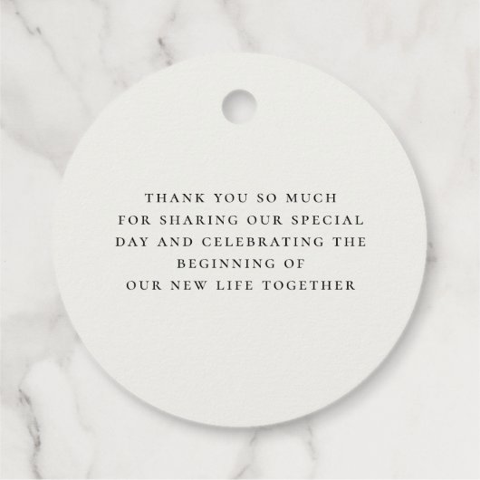 Roze Groen Roos bloemblaadjes bloementuin bruiloft Bedankjes Labels (Achterkant)