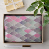 roze groen ruitpastelpapier tissuepapier (Geschenk)