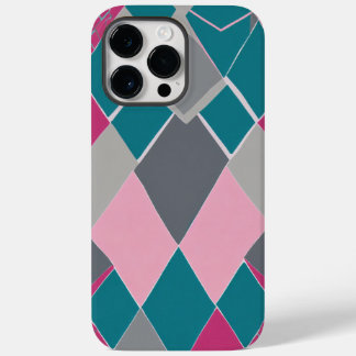 roze groen vierkant Case-Mate iPhone 14 pro max hoesje