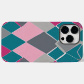 roze groen vierkant Case-Mate iPhone case (Achterkant (horizontaal))