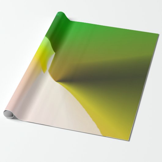 Roze Groen Wit abstracte Textuur Cadeaupapier (Uitgerold)