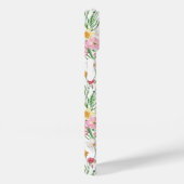 Roze Groene Aquarel Wilde Bloem Case-Mate iPhone Case (Achterkant / Rechts)