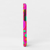 Roze & Groene Cirkels Case-Mate iPhone Case (Achterkant/links)