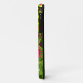 Roze groene Coleus Flower Phone Case (Achterkant/links)
