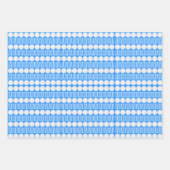 Roze groene en blauwe golfballen en T - shirts Inpakpapier Vel (Voorkant 3)