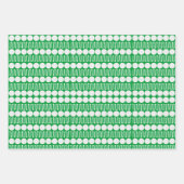 Roze groene en blauwe golfballen en T - shirts Inpakpapier Vel (Voorkant 2)