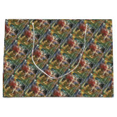 Roze groene gele droger large cadeautasje (Voorkant)