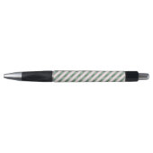 Roze groene glitters strepen Kerst Pen (Voorkant)