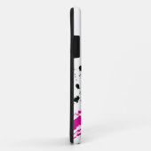 Roze groene iPhone 5 Mate Barely There™ Hoesje (Achterkant/rechts)