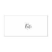 Roze groene kersboom naam boho retro rustiek vet rubberstempel (Afrduk)