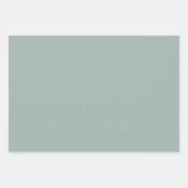 Roze Groene Kerstbomen Gouden Sterren Inpakpapier Vel (Voorkant 2)