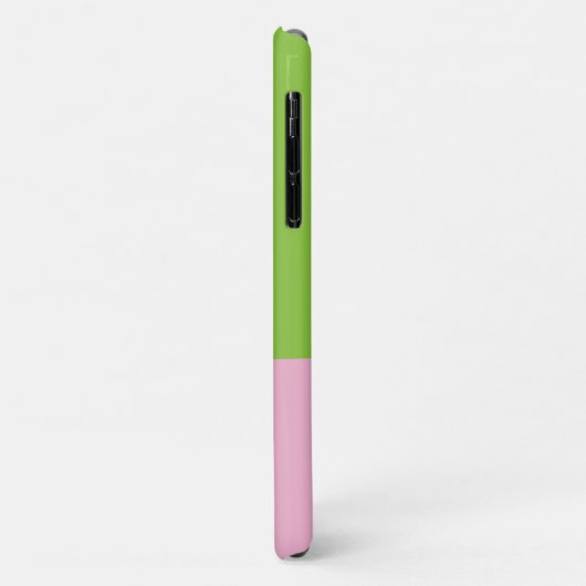 Roze groene liefde voor het leven Case-Mate iPhone case (Achterkant/links)