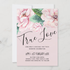  roze groene loftrompet van Floral