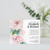  roze groene loftrompet van Floral (Staand voorkant)