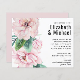  roze groene loftrompet van Floral