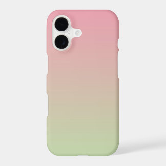 Roze & Groene Ombre