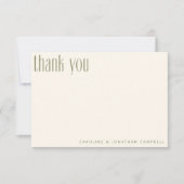 Roze groene pasta Abstract marmer Custom Weddensch Bedankkaart (Voorkant)