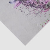 Roze groene pasta met rooster en paasdraak tissuepapier (Detail)