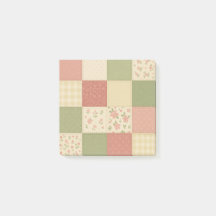 Roze Groene Patchwork Dekbed Rustieke Boerderij Bl