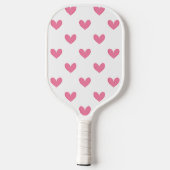 Roze & Groene Pickleball Paddles Monogram Crest (Achterkant)