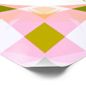  Roze Groene Shine Bright Star Baby kwekerij Perfect Poster (Hoek)