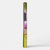 Roze, groene, unieke Waterverf zwendelpatroon Case-Mate iPhone Case (Achterkant / Rechts)