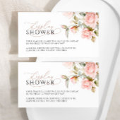 Roze & Groene Vertoning Douchekaartje Behuizing Ka Informatiekaartje