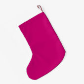 Roze groene watermeloen Melon Slice Wedge Fruiteit Kleine Kerstsok (Achterkant (Hangend))
