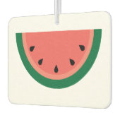 Roze Groene Watermeloen Slice met Zaden Luchtverfrisser (Links)