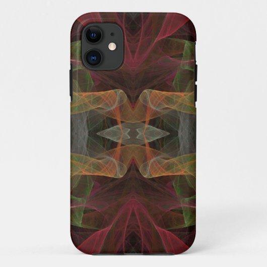 Roze, Groene & Zwarte iPhone 5 Aangepaste Hoesje-M Case-Mate iPhone Case (Achterkant)