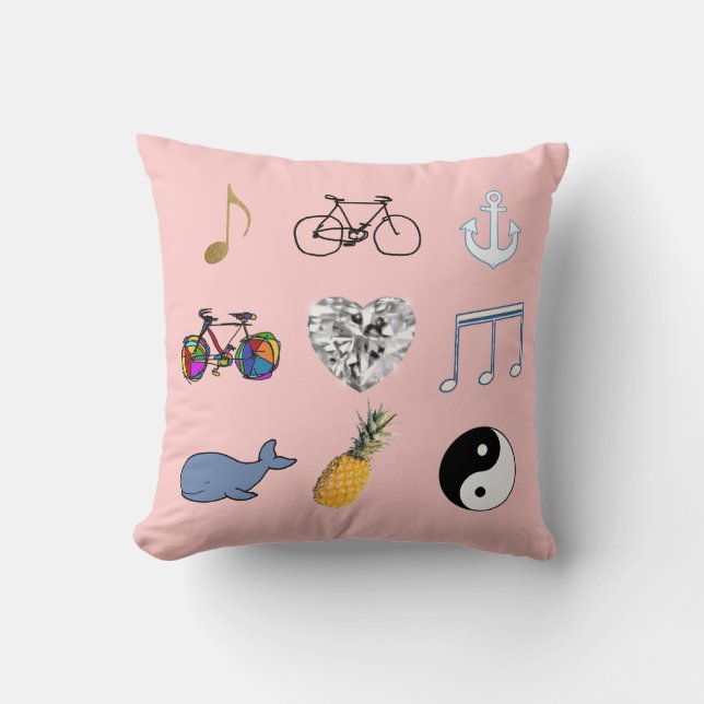 roze groepje meisjes kussen (Voorkant)