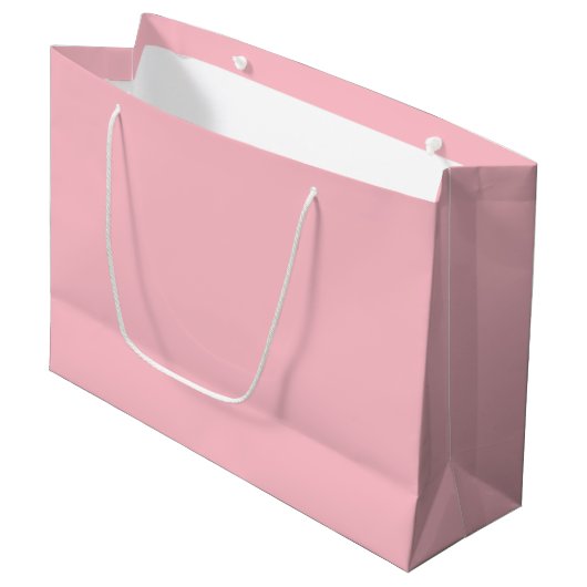 Roze Groot Cadeauzakje (Voorkant Gekanteld)