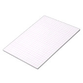 Roze Groot Grafiekdocument Notitieblok (Schuin)