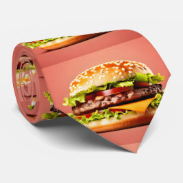 Roze Grote Hamburger Feest Das