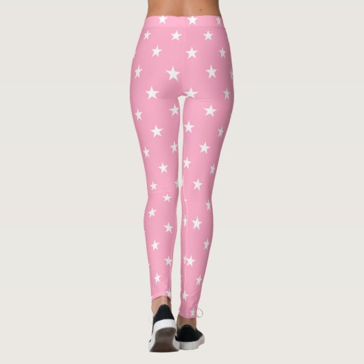 Roze grote Leggings (Achterkant)