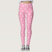 Roze grote Leggings (Voorkant)