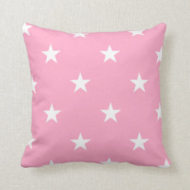 Roze grote sterren kussen