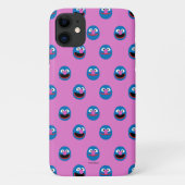 Roze Grover Face Pattern Case-Mate iPhone Case (Achterkant)