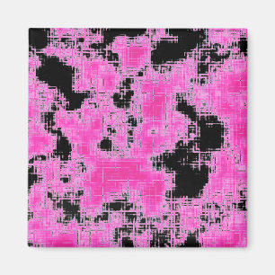 Roze Grunge Magneet